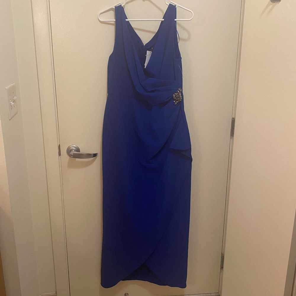 SLNY | Royal Blue Formal Dress